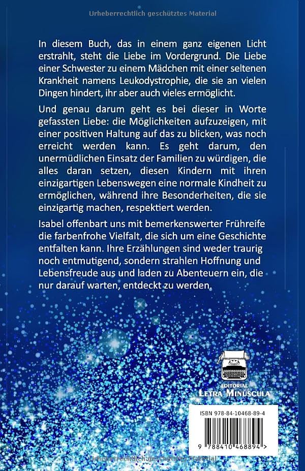 Rückseite von „Glitzernde Geschichten auf Rädern“, deutsche Ausgabe
